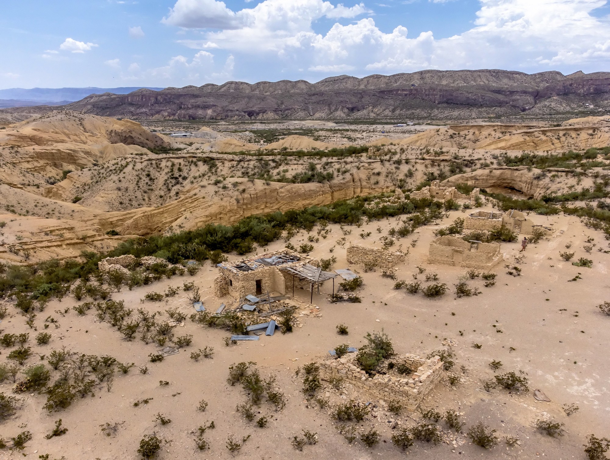 Ruins in Terlingua Ghost Town